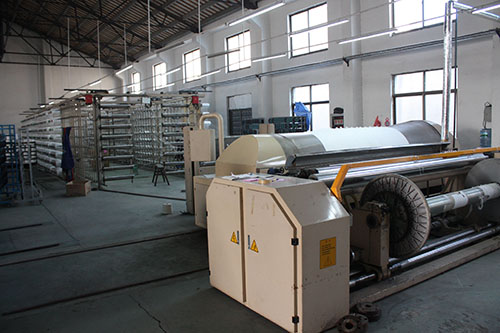 Domestic slitting warping equipment